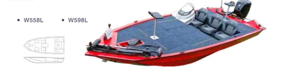 Bass boat HiQMar - W598
