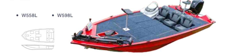 Bass boat HiQMar - W558